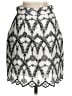 Minkpink Graphic Silver Formal Skirt Size S - photo 2