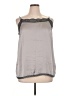 CAbi 100% Polyester Gray Sleeveless Blouse Size XL - photo 1
