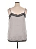 CAbi 100% Polyester Gray Sleeveless Blouse Size XL - photo 2