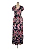 Ouges Floral Blue Casual Dress Size M - photo 1