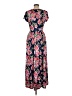 Ouges Floral Blue Casual Dress Size M - photo 2