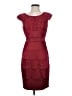 Jax Solid Red Burgundy Cocktail Dress Size 4 - photo 1