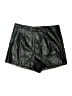 Shein 100% Polyester Metallic Black Shorts Size L - photo 1
