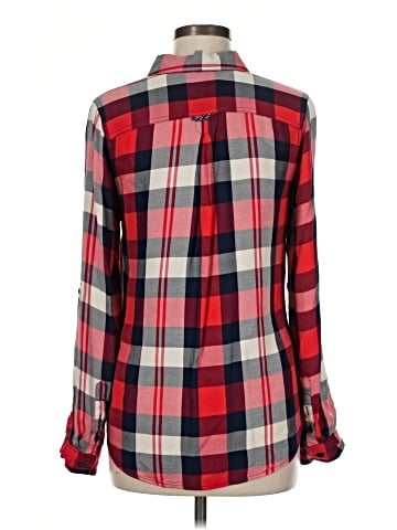 Buttons Long Sleeve Button-Down Shirt (view 2)