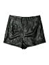 Shein 100% Polyester Metallic Black Shorts Size L - photo 2