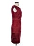 Jax Solid Red Burgundy Cocktail Dress Size 4 - photo 4