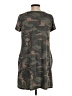 Pink Lily Camo Gray Casual Dress Size S - photo 2