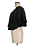 Unbranded Black Short Sleeve Blouse Size XL (estimated) - photo 5