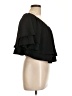 Unbranded Black Short Sleeve Blouse Size XL (estimated) - photo 4