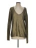Majestic Filatures Metallic Gold Silk Pullover Sweater Size 4 - photo 1