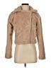 Windsor 100% Polyester Tan Faux Fur Jacket Size S - photo 1