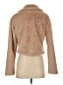 Windsor 100% Polyester Tan Faux Fur Jacket Size S - photo 2