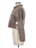 Cali 100% Cotton Animal Print Brown Jacket Size M - photo 5