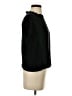 Splendid 100% Silk Black Short Sleeve Turtleneck Size S - photo 4