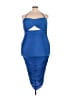 Shein Blue Cocktail Dress Size 3X - photo 1