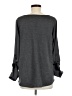 Ann Taylor Gray Long Sleeve Blouse Size M - photo 2