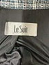 Le Suit 100% Polyester Houndstooth Blue Blazer Size M (estimated) - photo 6