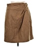 Nanette Lepore Solid Brown Wool Skirt Size 6 - photo 1