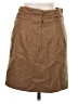 Nanette Lepore Solid Brown Wool Skirt Size 6 - photo 2