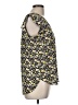 Ann Taylor LOFT 100% Polyester Yellow Sleeveless Blouse Size M - photo 4