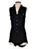 Assorted Brands Solid Black Romper Size S - photo 1