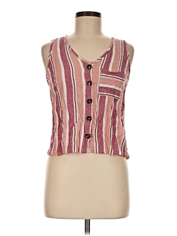 Rewind Sleeveless Blouse (view 1)