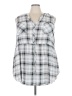 Torrid 100% Rayon Gray Sleeveless Blouse Size 4X Plus (4) - photo 1
