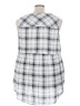 Torrid 100% Rayon Gray Sleeveless Blouse Size 4X Plus (4) - photo 2