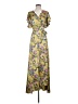 Hutch Yellow Casual Dress Size S - photo 1