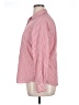 Foxcroft Stripes Red Long Sleeve Button-Down Shirt Size 14 - photo 5
