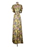 Hutch Yellow Casual Dress Size S - photo 2