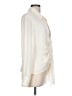 Dynamite 100% Polyester Ivory Long Sleeve Blouse Size L - photo 4