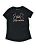 Under Armour 100% Polyester Black Active T-Shirt Size XS (youth) - photo 1