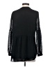 DR2 100% Polyester Black Long Sleeve Blouse Size S (petite) - photo 2