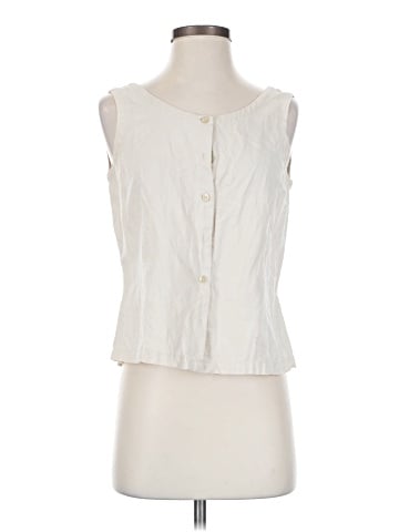 Eddie Bauer Sleeveless Button-Down Shirt (view 1)