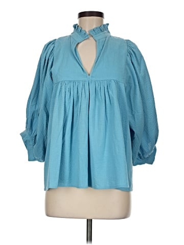 Never A Wallflower 3/4 Sleeve Blouse (view 1)