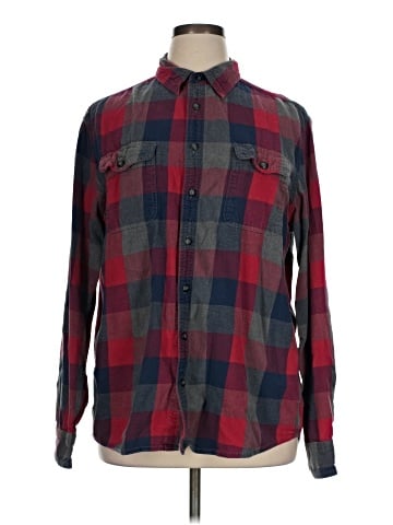 SONOMA life + style Long Sleeve Button-Down Shirt (view 1)