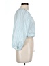 BCBGeneration Blue 3/4 Sleeve Blouse Size L - photo 4