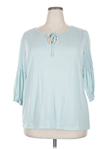 Avenue 3/4 Sleeve Blouse (view 1)