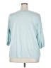 Avenue 100% Polyester Teal 3/4 Sleeve Blouse Size 18 - 20 Plus - photo 2