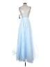 Assorted Brands Blue Cocktail Dress Size 5 - photo 2