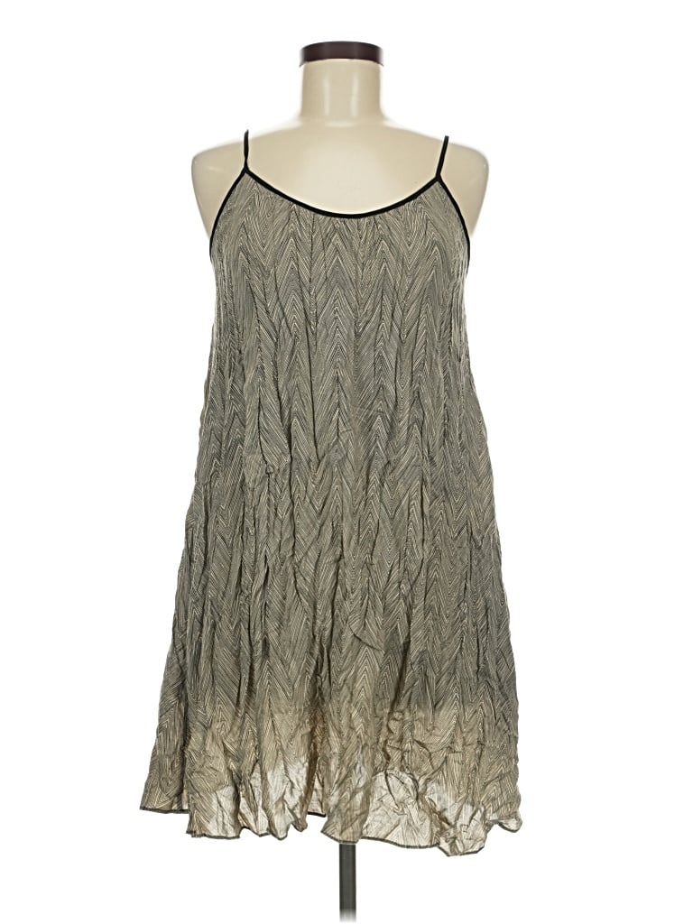 Pre-owned Armani Exchange Casual Dress In Gray