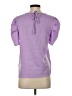 Shein 100% Polyester Purple Short Sleeve Top Size S - photo 2
