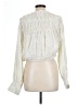 Free People Ivory Long Sleeve Blouse Size L - photo 2