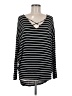 Jolie Black Long Sleeve Top Size M - photo 1