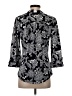 Cocomo Paisley Black 3/4 Sleeve Blouse Size S - photo 2
