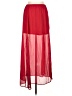 Lily White 100% Polyester Red Formal Skirt Size L - photo 1
