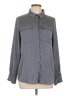 Neiman Marcus Polka Dots Gray Long Sleeve Blouse Size L (estimated) - photo 1