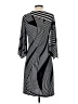 Mlle Gabrielle Chevron-herringbone Gray Casual Dress Size S - photo 2