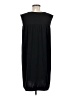 Elle Solid Black Casual Dress Size M - photo 2